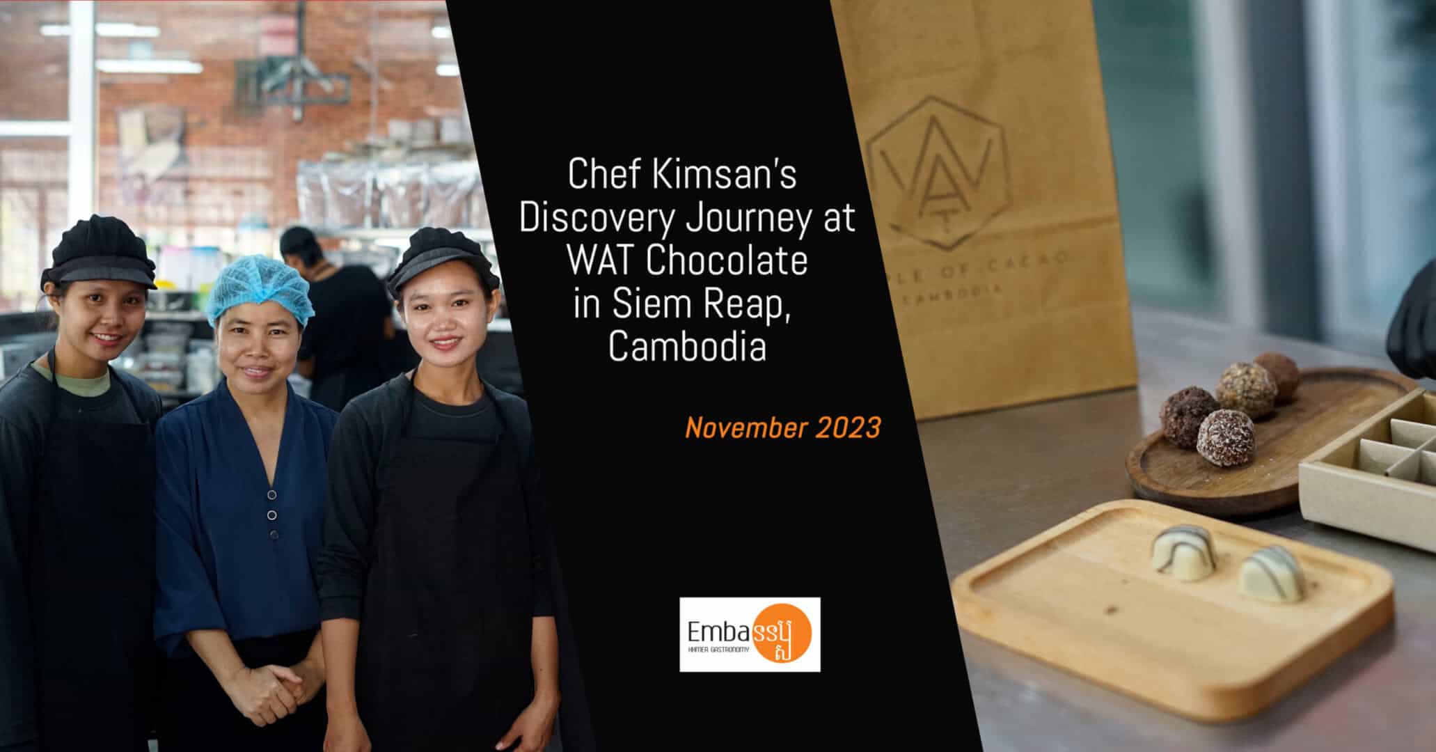 Une visite guidée du premier chocolat cambodgien par Wat Chocolate Siem Reap