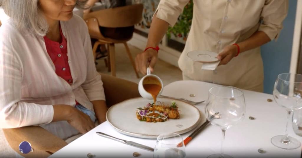 Chef Kimsan Pol with a Well-Known European TV Channel, Arte