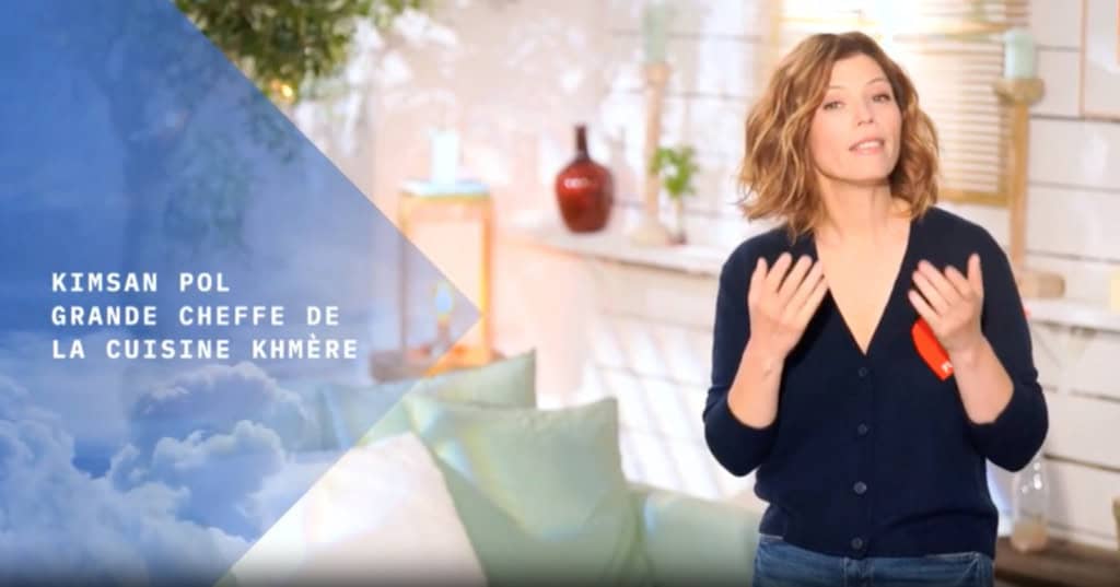 Chef Kimsan Pol with a Well-Known European TV Channel, Arte