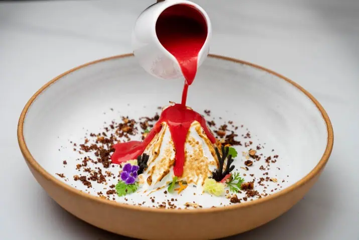 Dessert - Passion Volcano