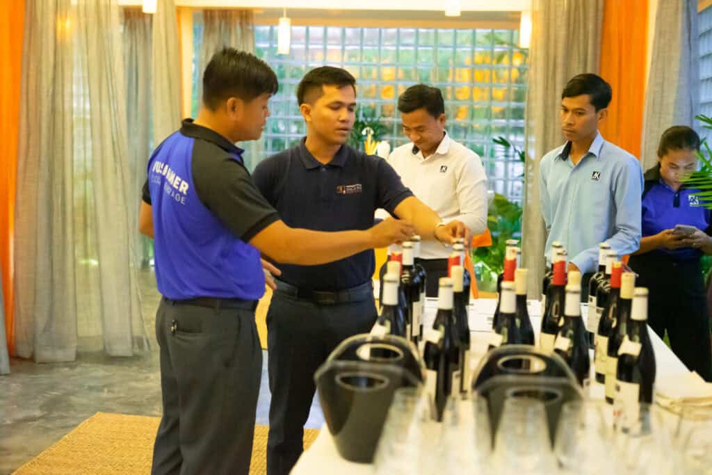 Dégustation de vins de prestige par Wine Club Siem Reap &amp; Auskhmer