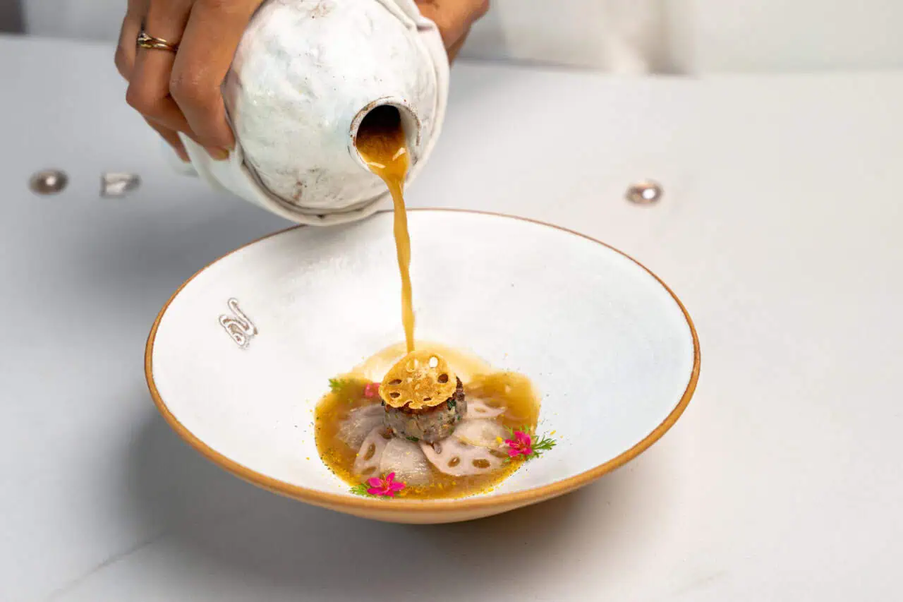 Embassy Set Menu May Soup Smoked Grouper